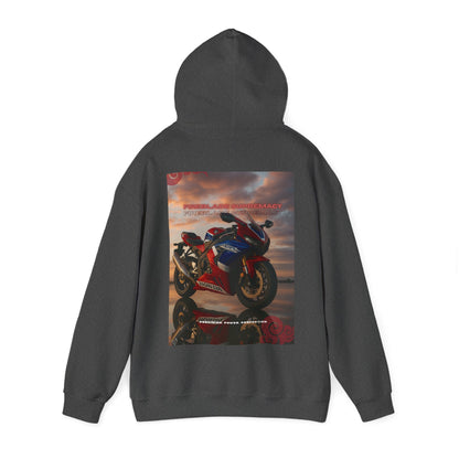 Fireblade Unisex Heavy Blend™ Motorcycle Sweatshirt - Retro Bike Design