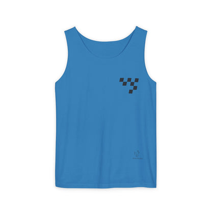 Racing Inspired Unisex Garment-Dyed Tank Top