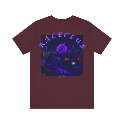 Tokyo Race Club Tee - Retro Japanese Car Art, Unisex Streetwear, Anime Inspired Shirt, Perfect for Car Lovers, Gift for Drivers