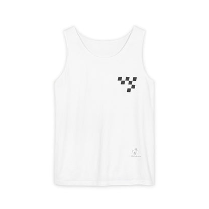 Racing Inspired Unisex Garment-Dyed Tank Top