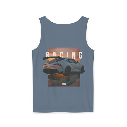 Racing Stututu Car - Unisex Garment-Dyed Tank Top