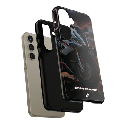 Coque de téléphone pour moto BMW – Design Born to Race
