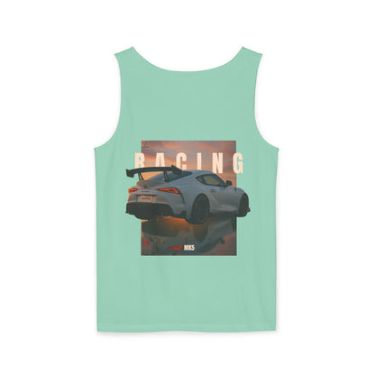 Racing Stututu Car - Unisex Garment-Dyed Tank Top