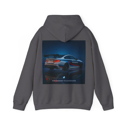 Engineered to Dominate Racing Hoodie - Unisex Heavy Blend Sweatshirt for Car Enthusiasts