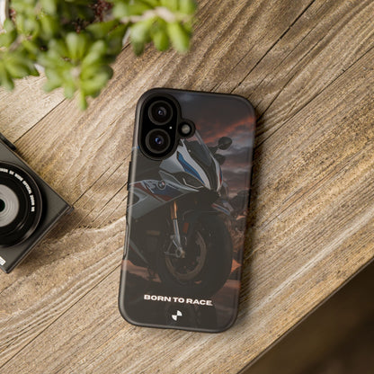 Coque de téléphone pour moto BMW – Design Born to Race
