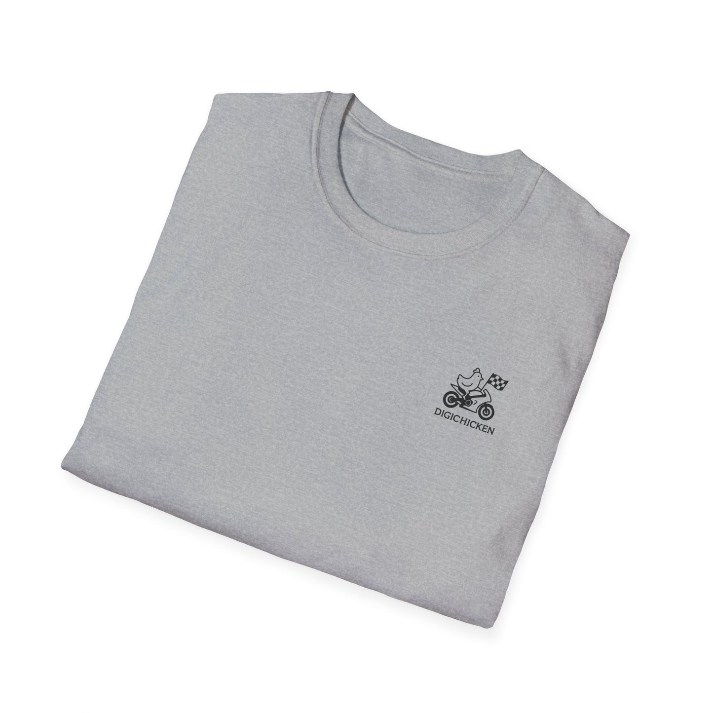 Fireblade Motorcycle Enthusiast Unisex Softstyle T-Shirt - Retro Bike Design