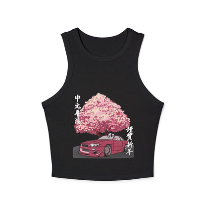 Tokyo Powered Racer Tank Top, Cool Summer Tee, Racing Apparel, Japanese Car Enthusiast Gift, Streetwear Fashion