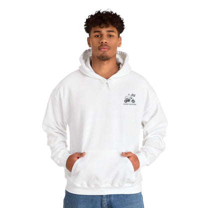 MOTOCLUB Unisex Heavy Blend™ Hooded Sweatshirt - Moto Club Graphic Hoodie for Motorcycle Enthusiasts