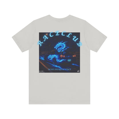 Blue Dragon Race Club Unisex Jersey Tee - Perfect Gift for Car Enthusiasts
