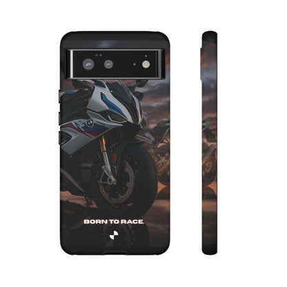 Coque de téléphone pour moto BMW – Design Born to Race