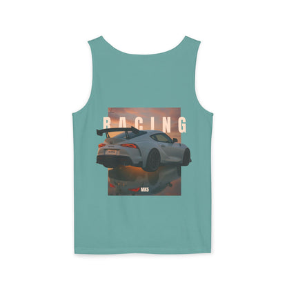 Racing Stututu Car - Unisex Garment-Dyed Tank Top
