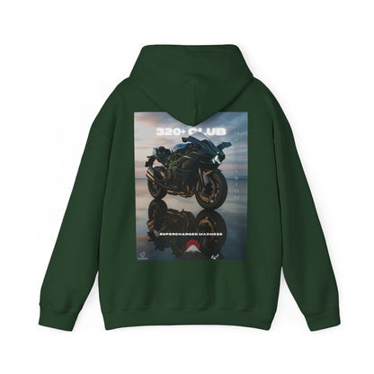 H2R Racing-Inspired Unisex Heavy Blend Hoodie with Graphic Art Design