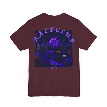 Tokyo Race Club Tee - Retro Japanese Car Art, Unisex Streetwear, Anime Inspired Shirt, Perfect for Car Lovers, Gift for Drivers