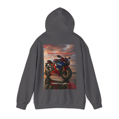Fireblade Unisex Heavy Blend™ Motorcycle Sweatshirt - Retro Bike Design