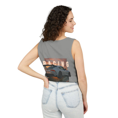 Racing Stututu Car - Unisex Garment-Dyed Tank Top