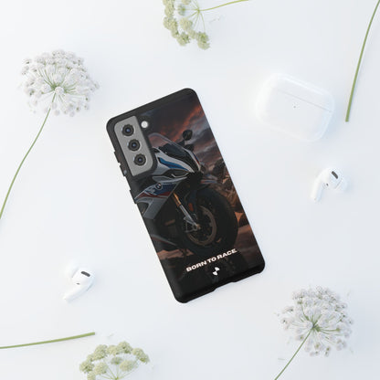 Coque de téléphone pour moto BMW – Design Born to Race