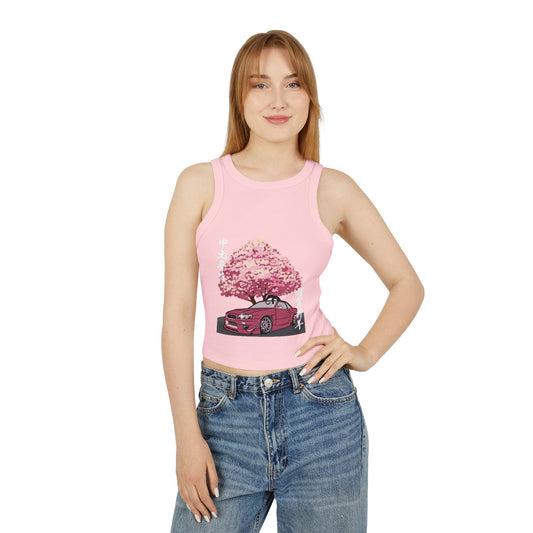Tokyo Powered Racer Tank Top, Cool Summer Tee, Racing Apparel, Japanese Car Enthusiast Gift, Streetwear Fashion