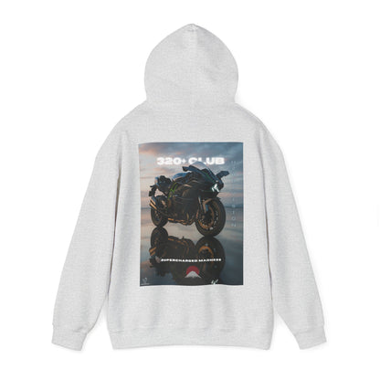 H2R Racing-Inspired Unisex Heavy Blend Hoodie with Graphic Art Design