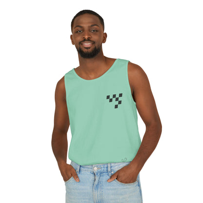 Racing Inspired Unisex Garment-Dyed Tank Top