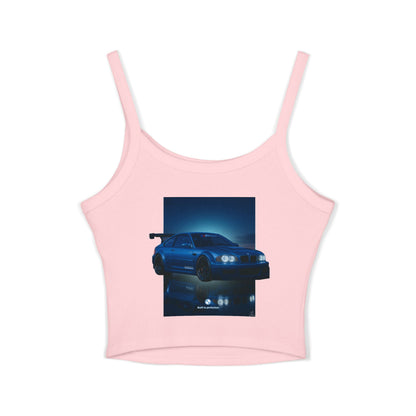 Tank Top - Bmw Inspired Racing Top with Backprint
