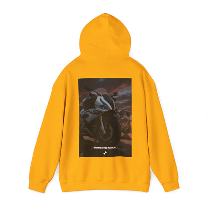 s1000rr Born to Race Unisex Heavy Blend Hoodie - Ideal for Motorcycle Enthusiasts