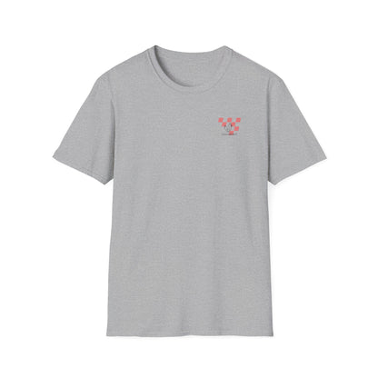 Neon Motorcycle Unisex Softstyle T-Shirt - Streetwear Vibes, Perfect Gift for Bike Enthusiasts