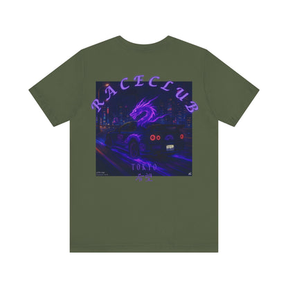 Tokyo Race Club Tee - Retro Japanese Car Art, Unisex Streetwear, Anime Inspired Shirt, Perfect for Car Lovers, Gift for Drivers