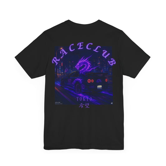 Tokyo Race Club Tee - Retro Japanese Car Art, Unisex Streetwear, Anime Inspired Shirt, Perfect for Car Lovers, Gift for Drivers