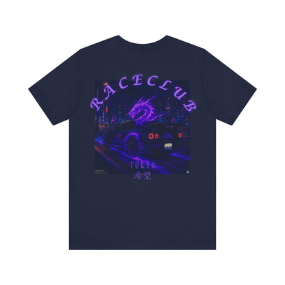Tokyo Race Club Tee - Retro Japanese Car Art, Unisex Streetwear, Anime Inspired Shirt, Perfect for Car Lovers, Gift for Drivers