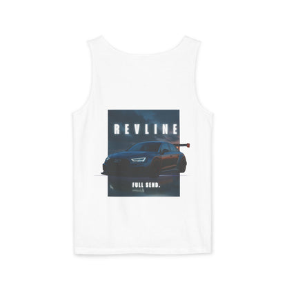 Revline Racing Inspired- Unisex Garment-Dyed Tank Top