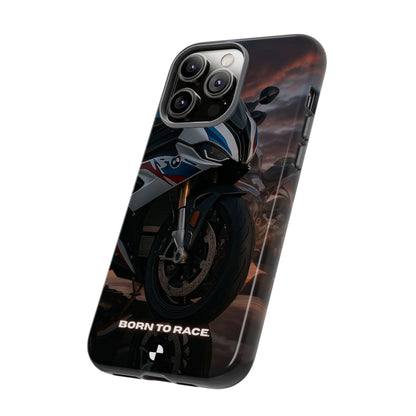 Coque de téléphone pour moto BMW – Design Born to Race