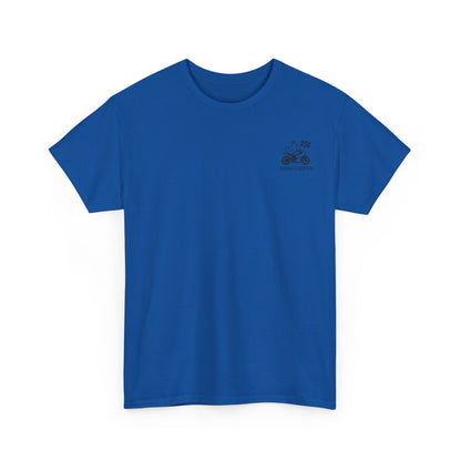 T-shirt de course en coton épais - Unisexe