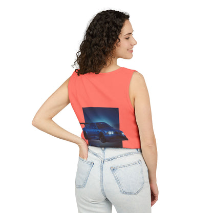 Racing Inspired Unisex Garment-Dyed Tank Top