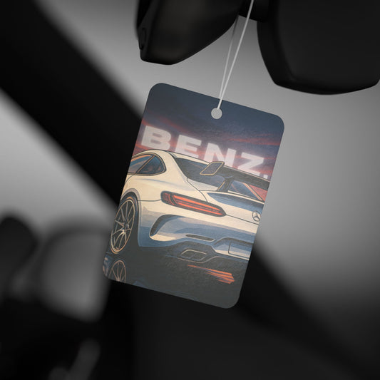 Benz Car Air Freshener - Stylish Automotive Air Freshener with Benz Graphic
