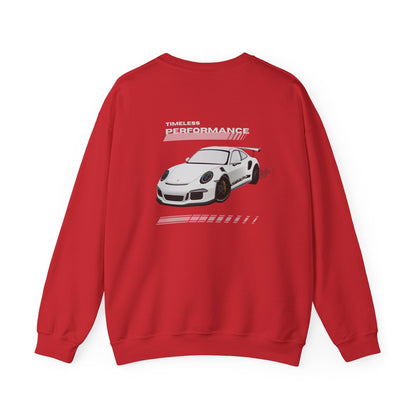 Timeless Performance Sweatshirt, Racing Apparel, Car Enthusiast Gift, Unisex Crewneck, Automotive Style, Gift for Him