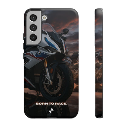 Coque de téléphone pour moto BMW – Design Born to Race