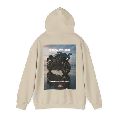 H2R Racing-Inspired Unisex Heavy Blend Hoodie with Graphic Art Design