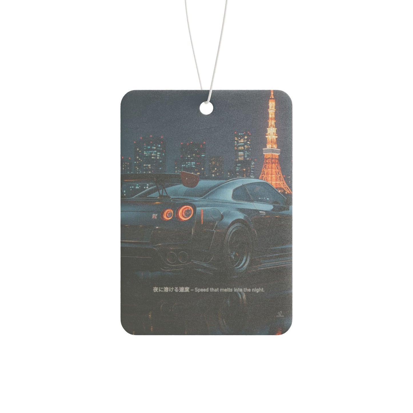 Tokyo Night Car Air Freshener - Speed that Excites