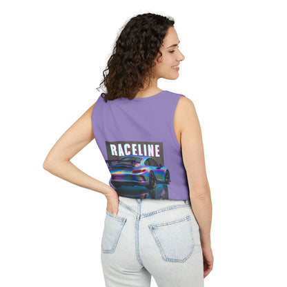 Raceline Holo Inspired Car - Unisex Garment-Dyed Tank Top