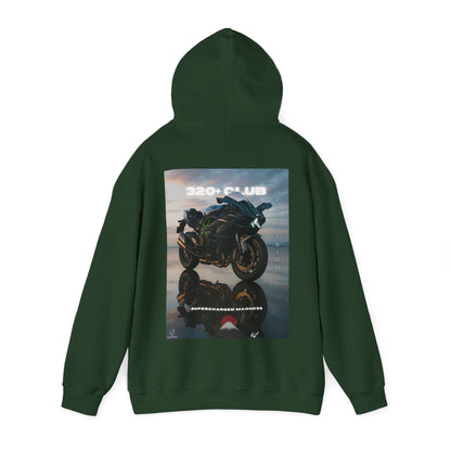 H2R Racing-Inspired Unisex Heavy Blend Hoodie with Graphic Art Design