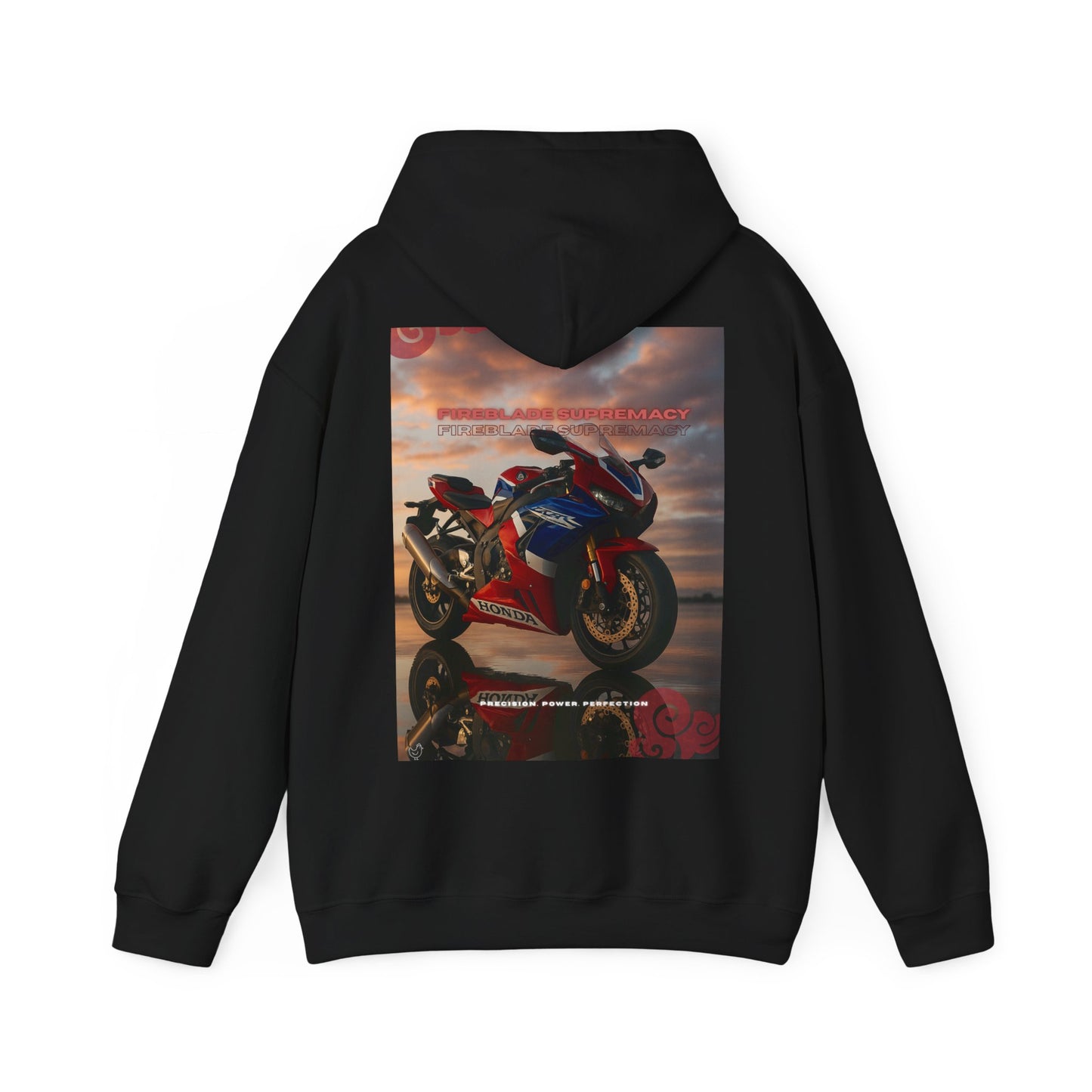 Fireblade Unisex Heavy Blend™ Motorcycle Sweatshirt - Retro Bike Design