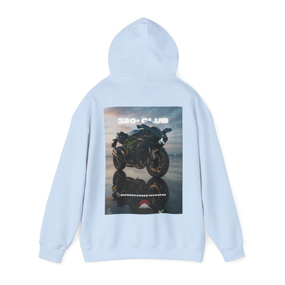 H2R Racing-Inspired Unisex Heavy Blend Hoodie with Graphic Art Design