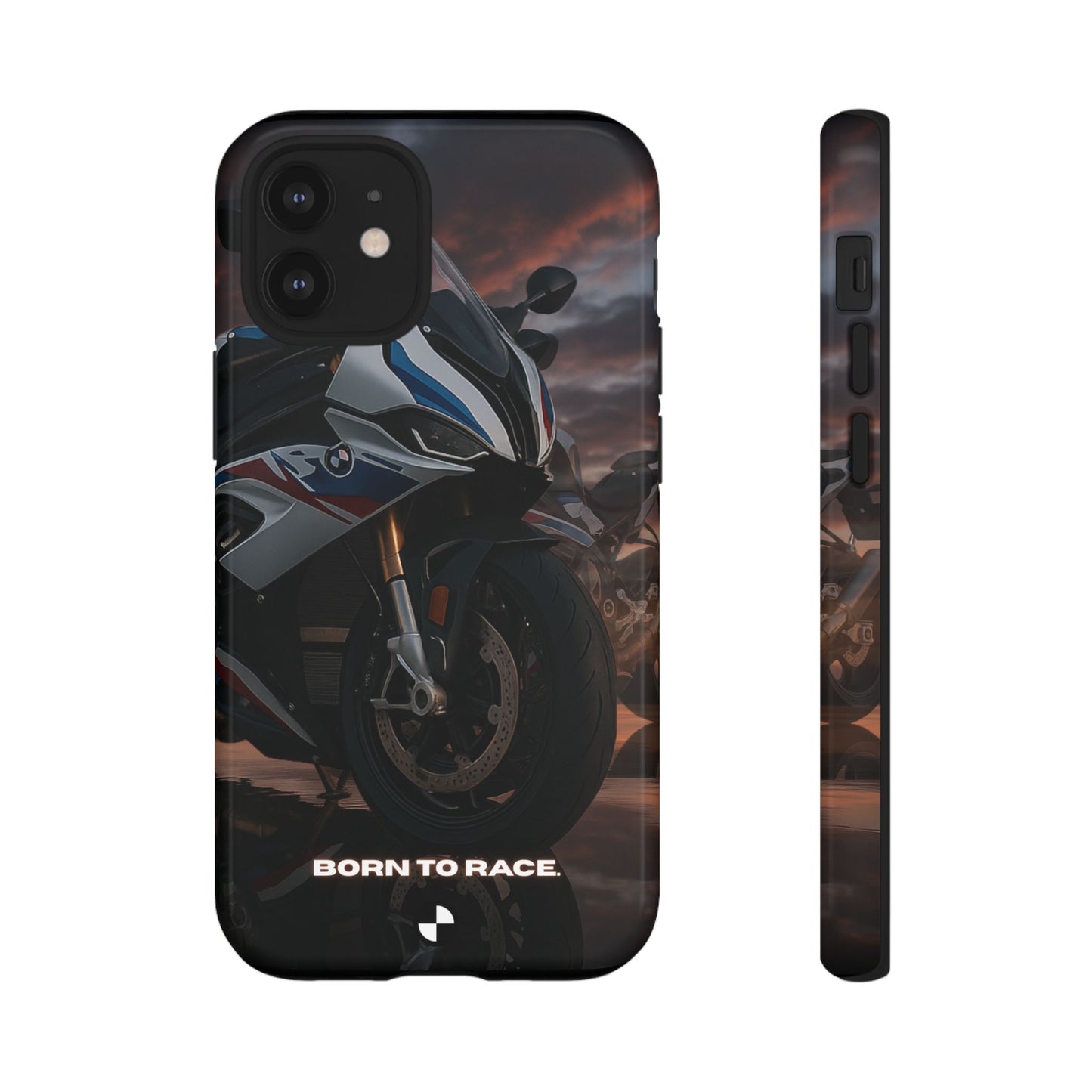 Coque de téléphone pour moto BMW – Design Born to Race