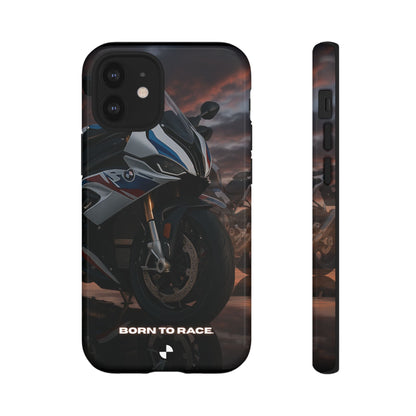 Coque de téléphone pour moto BMW – Design Born to Race