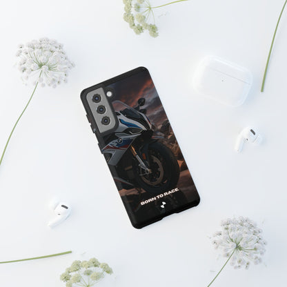 Coque de téléphone pour moto BMW – Design Born to Race
