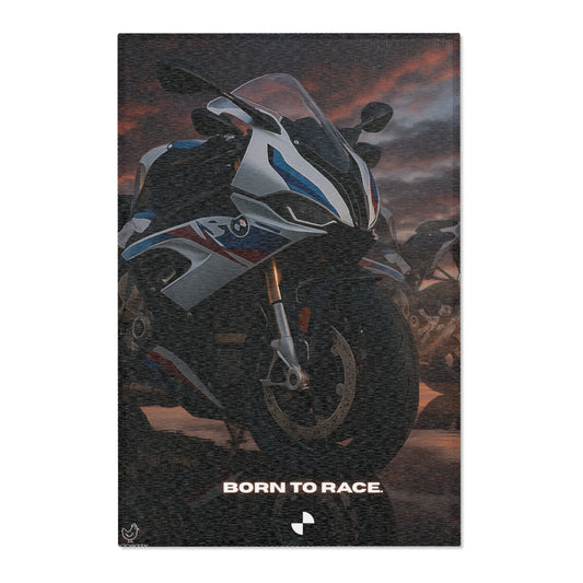 s1000rr Motorcycle Area Rug - Born to Race