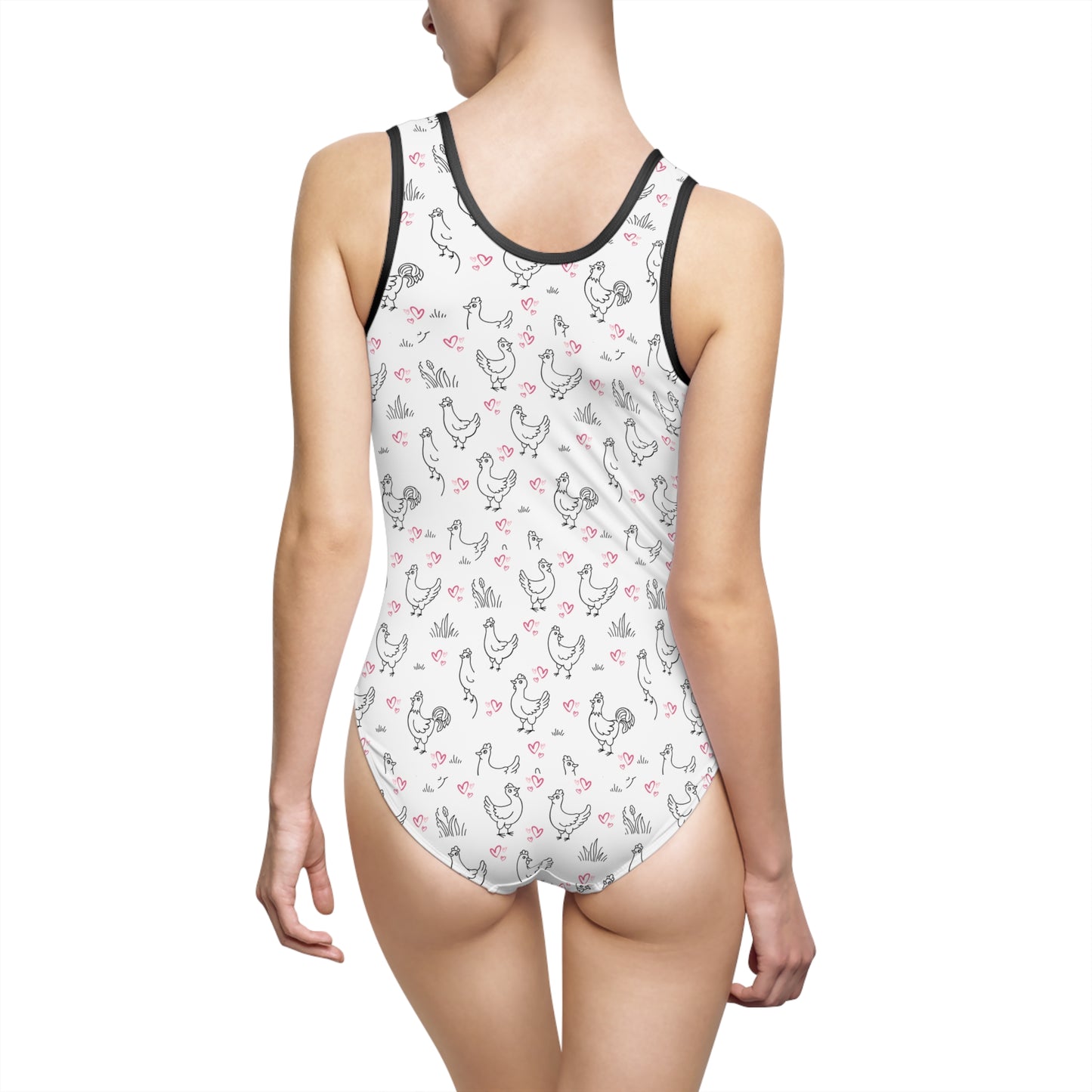 Chicken themed bathing suit