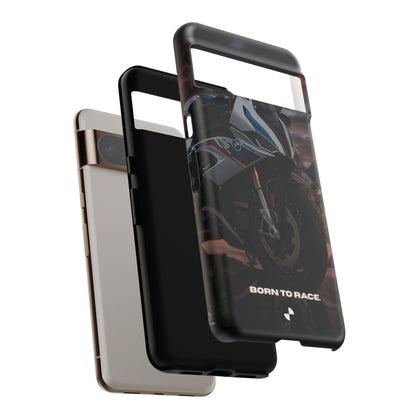 Coque de téléphone pour moto BMW – Design Born to Race