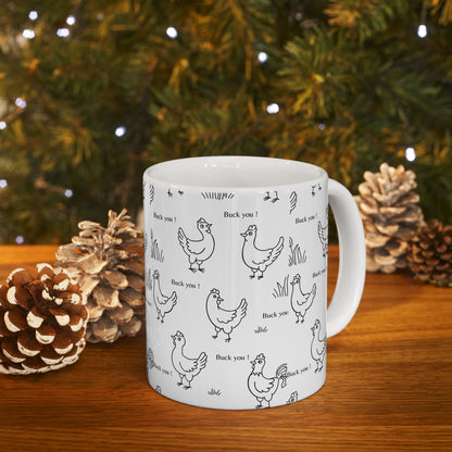 Buck you! Becher