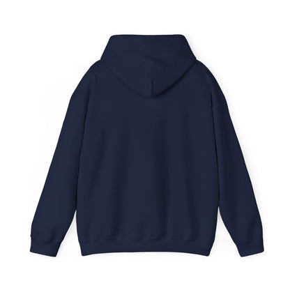 Red Motorcycle Embroidery Minimalist Paper Airplane Hoodie - Unisex Heavy Blend
